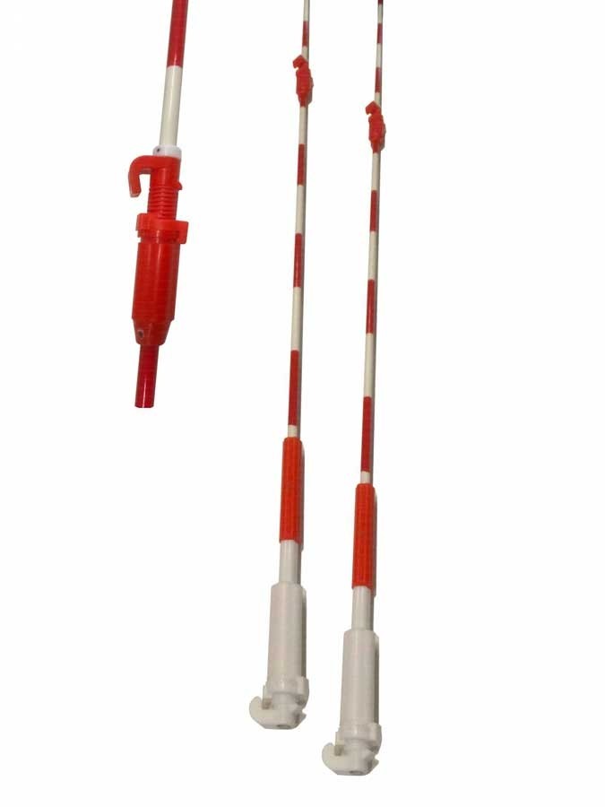 Coppia antenne in vetroresina omologate F.I.V.B. Art P14-S