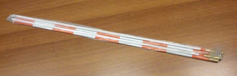 Paio antenne in fibra di vetro smontabile in 2 pezzi Art 5211