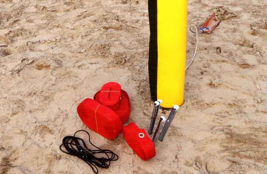 Nastro beach volley segna campo Art 5540