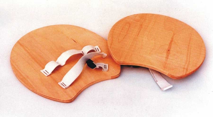 Palmare in legno con elastico per attività ludico motorie ART. 9972 VIV.