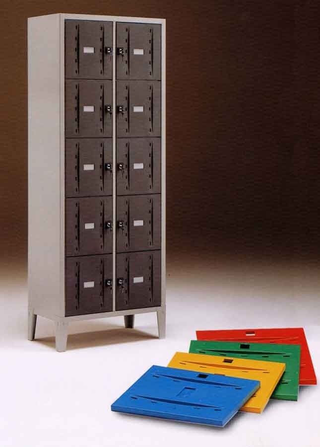 Casellario A 10 Vani Con Serratura Art 9106
