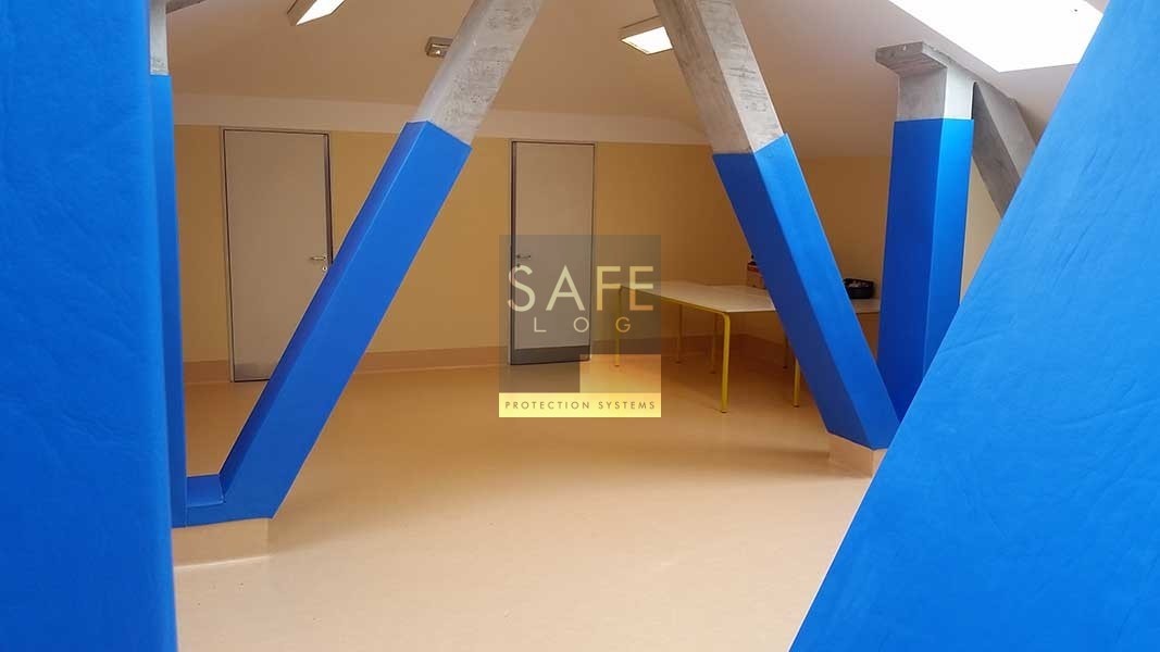 PROTEZIONI MURALI Safewall 200x150x2,8 – Protezioni murali in gomma PE polietilene espanso reticolato