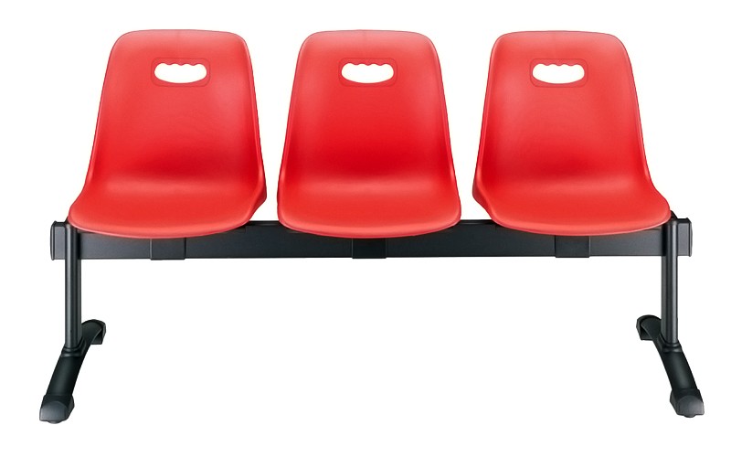 Scocca con schienale per tribuna e sedie D18 Seduta per spazi collettivi