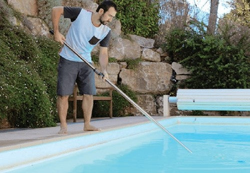 ASPIRAPOVERE per Spa con Manico Telescopico NETSPA CLEANER SUPER VAC per fondo piscina SP-CLEANER-25