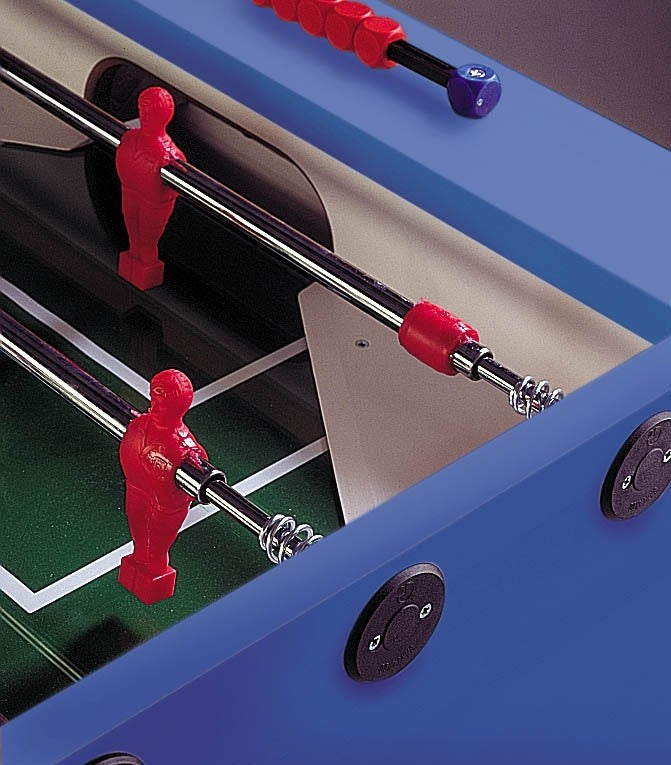 Calcio Balilla Garlando G2000 Blu Aste Uscenti