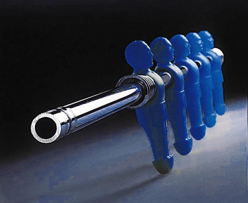 Calcio Balilla Garlando G2000 Blu Aste Uscenti