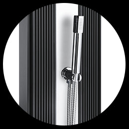 Doccia ibrida Dada Straight 40 Litri DADA Più Grigio / Legno