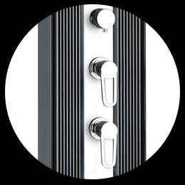 Doccia ibrida Dada Straight 40 Litri DADA Più Grigio / Legno