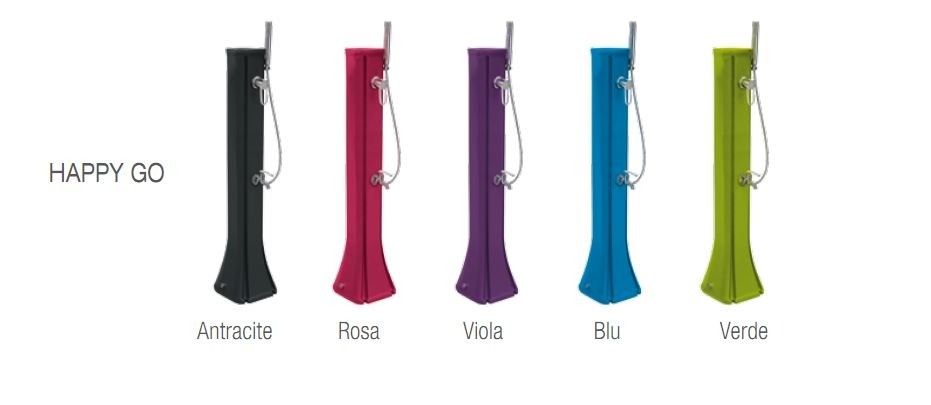 Doccia Solare Antracite  Happy GO 23 Litri