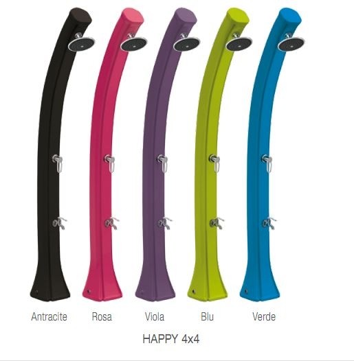 Doccia Solare Verde Formidra Happy 4X4 da 44 Litri