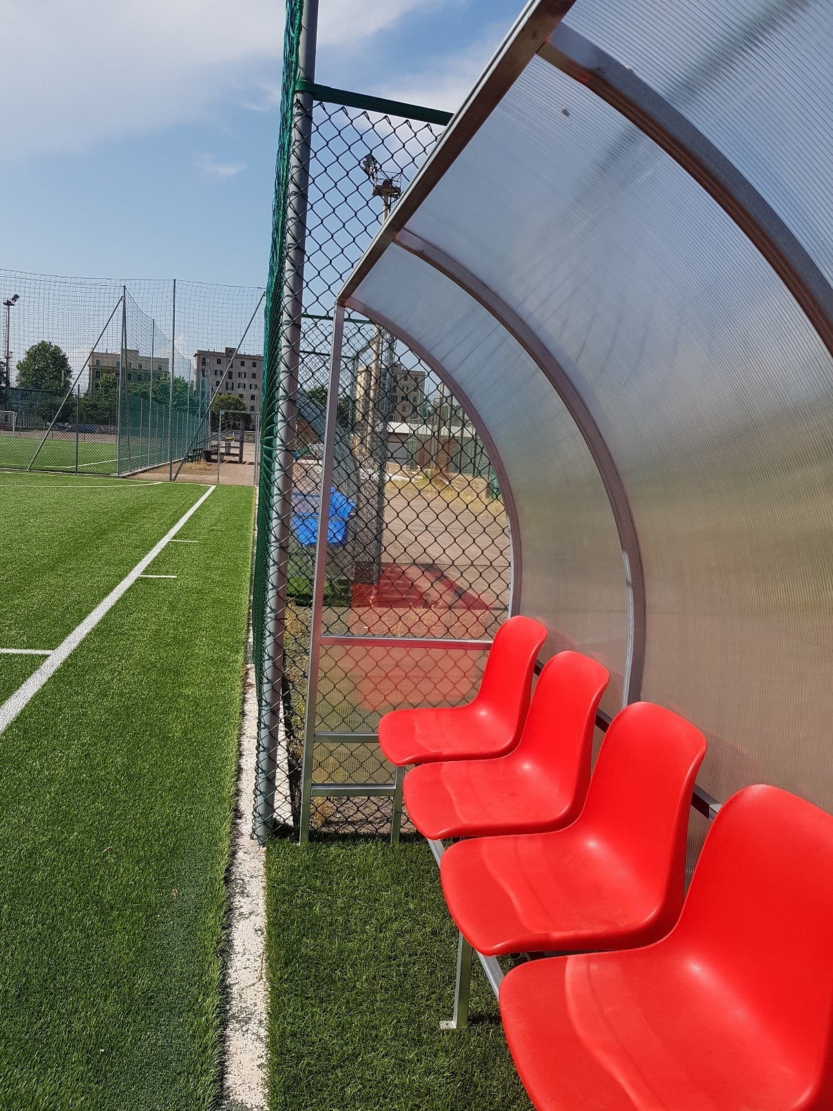 Panchina Allenatori Acciaio Zincato A Caldo Da Mt 4 Art Sper