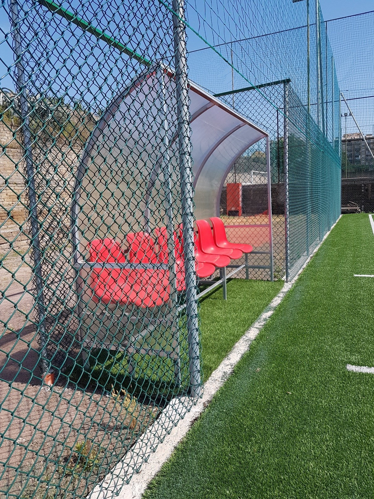 Panchina Allenatori Acciaio Zincato A Caldo Da Mt 5 Art Sper