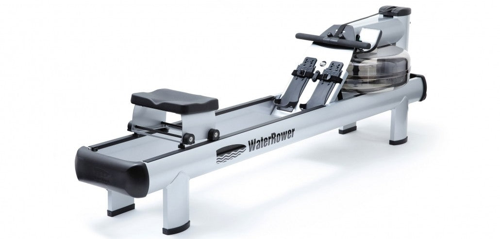 Vogatore Water Rower M1 Hi Rise Seduta Alta Struttura Acciaio Tubolare