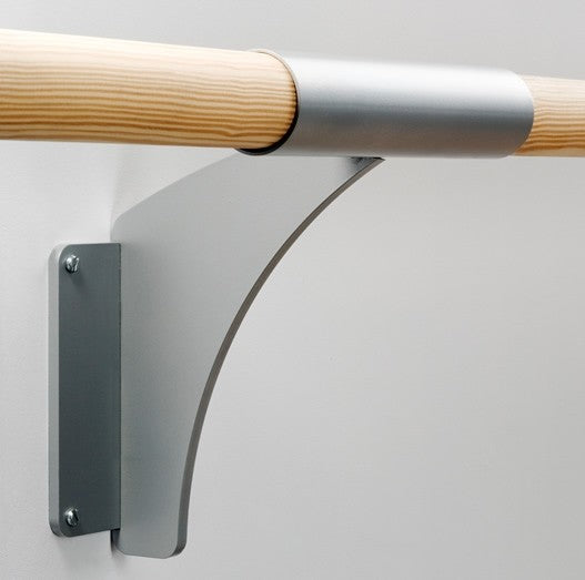 Supporto Sbarra Danza Arabesque Singolo Da Muro Dinamic Ballet Colore Grigio