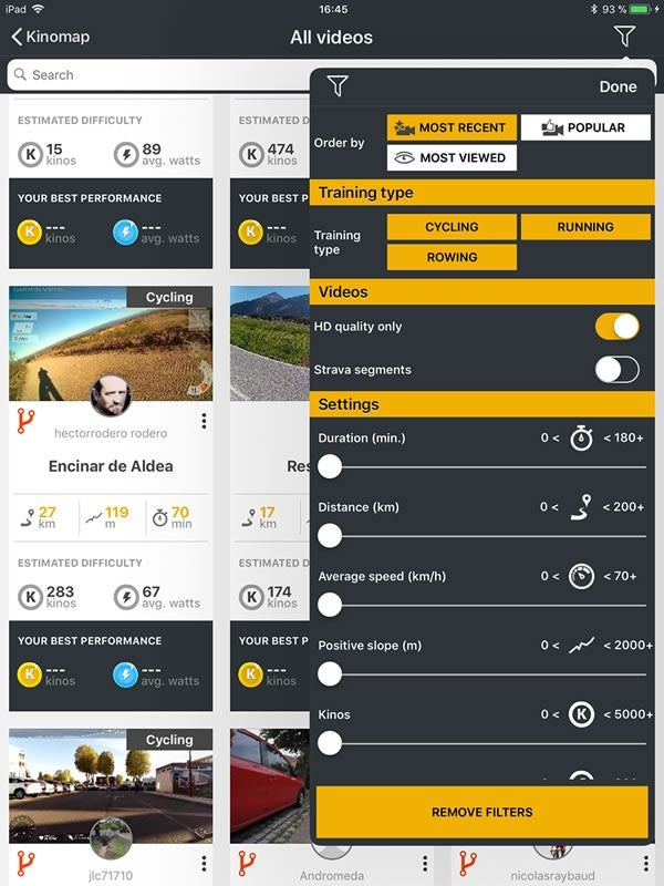 Kinomapp e iConsole+ Training TRX App Gate come funzionano a cosa servono