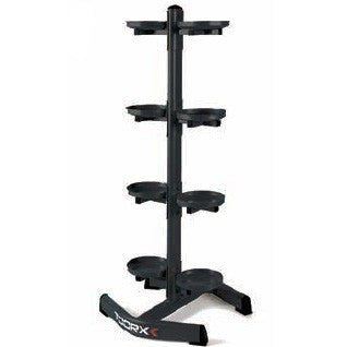 Rastrelliera verticale toorx porta kettlebell-palle mediche cod RPK-B8