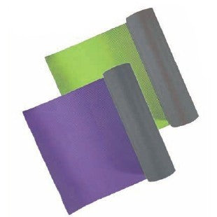 Materassino per yoga superficie antiscivolo Toorx MAT-177 BICOLORE VIOLA- GRIGIO ANTRACITE