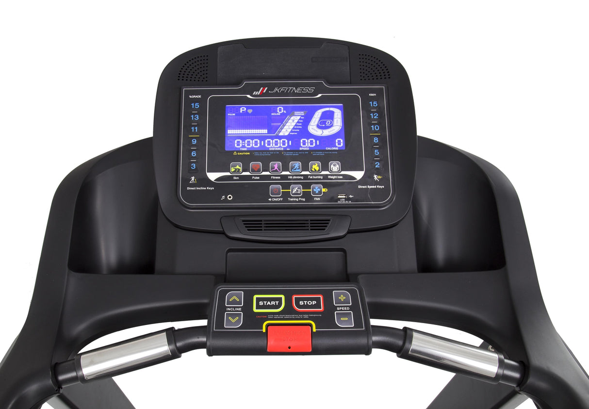 Tapis Roulant JK 137 3.0 Hp Dc Continuativi - 4.5 Hp Dc Fascia Cardio JK Inclusa