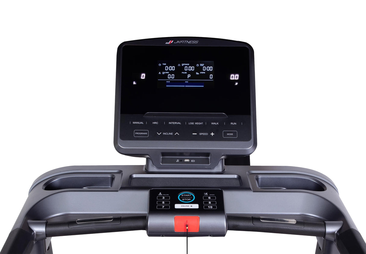 Tapis Roulant Jk 157 3,5 Hp Dc Continuativi - 5,0 Hp Dc Di Spunto Fascia Cardio Jk Inclusa
