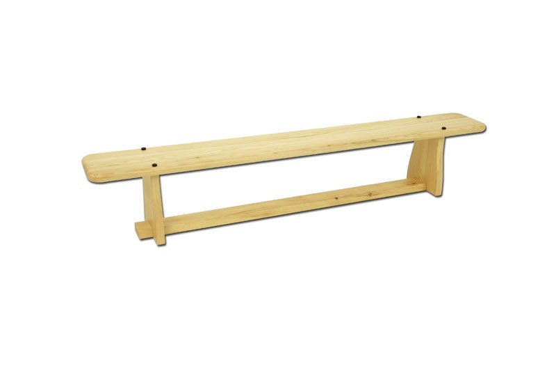 Panca svedese interamente di legno massiccio, lunghezza mt 2 S00918