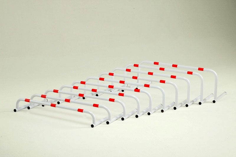 Set ostacoli Over, 10 pezzi ad altezze differenti Art. S02052