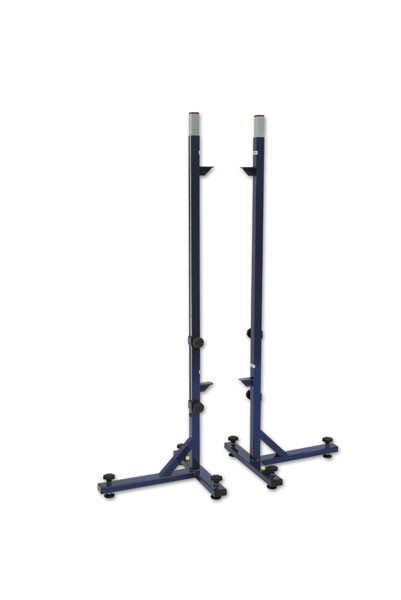 Coppia ritti per salto in alto periscopici, altezza regolabile fino a cm 250 Art. S02556