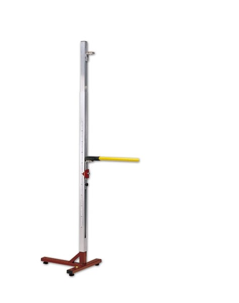 Coppia ritti salto in alto di alluminio da gara, altezza regolabile fino a cm 260 Art. S02560