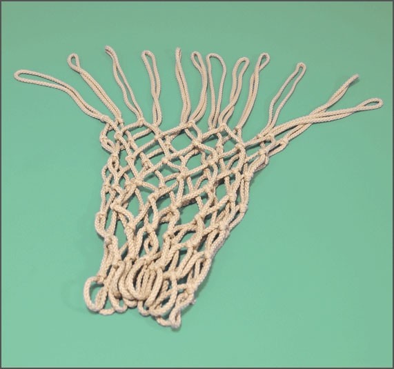 Retina basket regolamentare di cotone Art. S04244