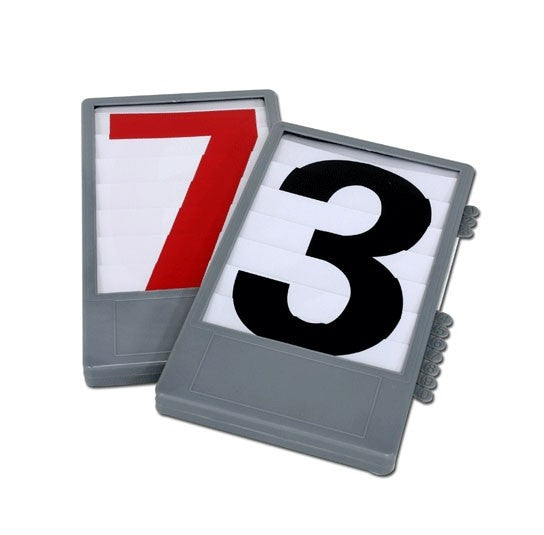 Tabella di ricambio segnapunti manuale colore rosso o nero Art. S04284