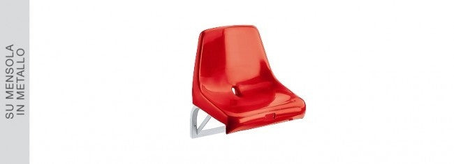 Seduta monoblocco per impianti sportivi e stadio M2008 Anti UV