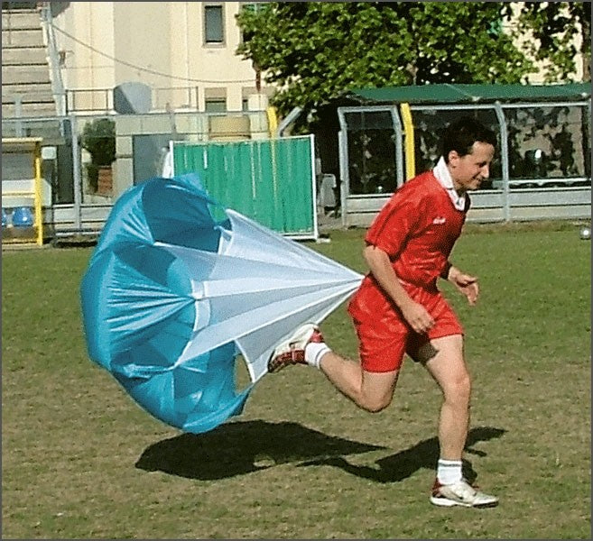 Paracadute con cintura per esercizi di potenziamento della corsa Art. S04554