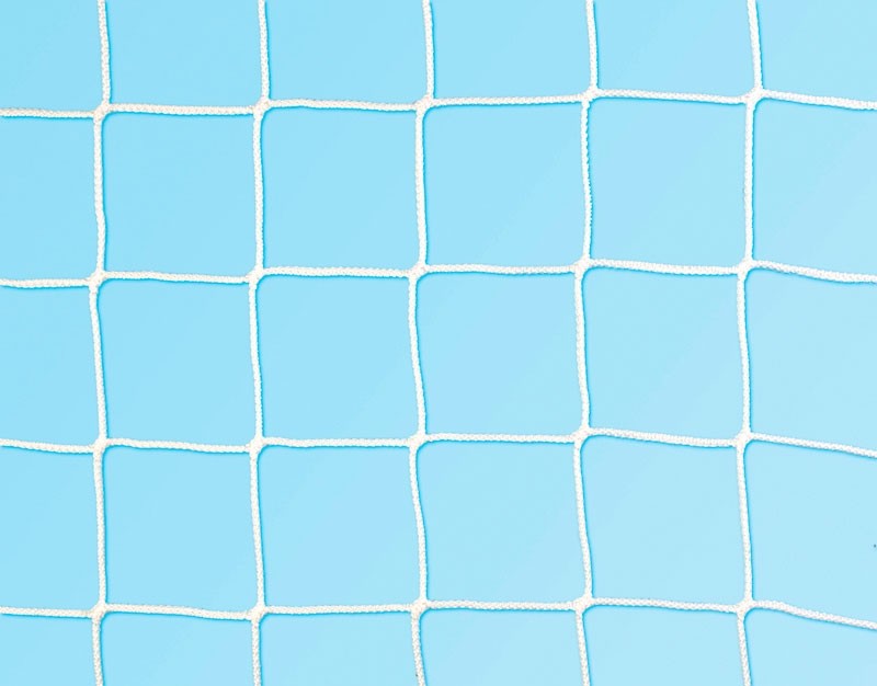 Coppia reti pallamano cm 300x200 in nylon dm mm 6 senza nodo maglia quadra cm 10x10 Art. S04663