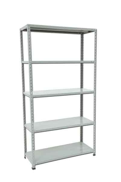 Scaffalatura in lamiera a 5 ripiani cm 100x40x200 Art. S07010