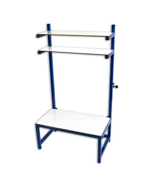 Panchina Disabili Doppio Piano Porta Oggetti Art. S07318