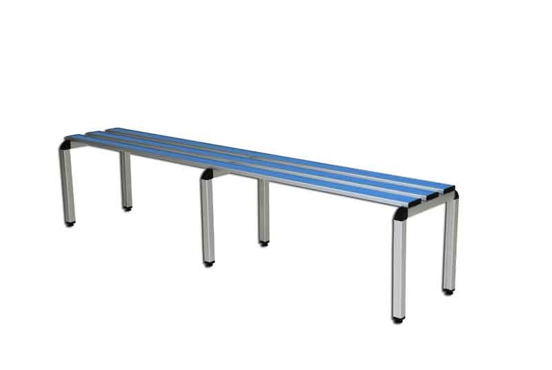 Panchina 2m Seduta Semplice Struttura Alluminio Anodizzato Art S07352