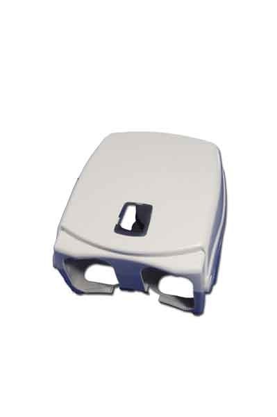 Porta rotolo carta igienica maxi di plastica da fissare a parete Art. S07472