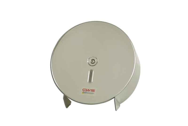 Porta rotolo carta igienica maxi di acciaio da fissare a parete Art. S07474