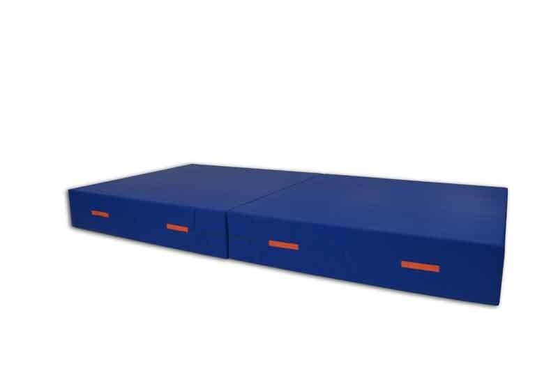 Materasso cm 200x200x20 pieghevole a formare un materasso cm 200x100x40 Art. S00664