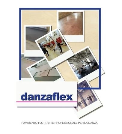 Pavimetazione DanzaFlex Technic Fisso accoppiato con tappeto PVC