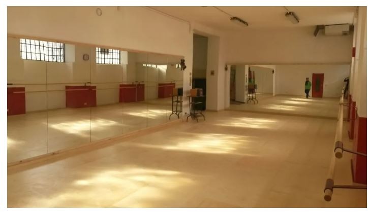 Pavimentazione Danza Flex Flottante Studio Fisso senza tappeto PVC