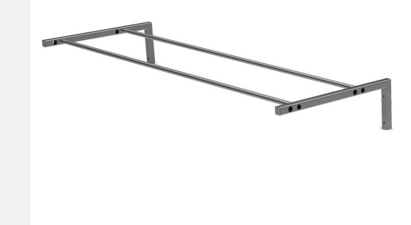 RASTRELLIERA MODULARE PORTA GYM BALL A PARETE 3 POSTI TOORX Cod. RGP