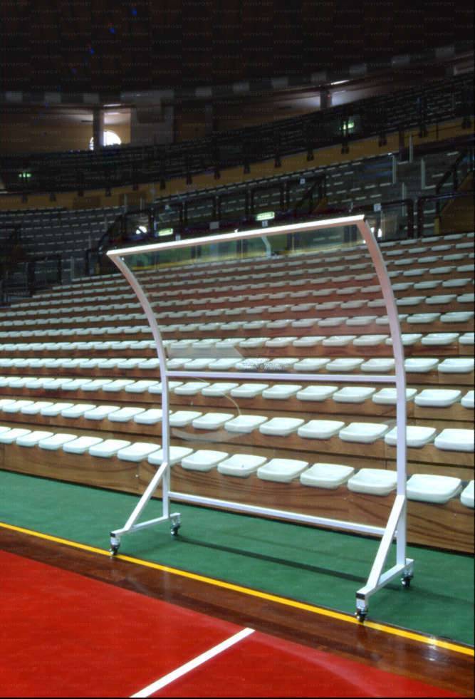 Copertura di protezione per panche riserve e tavolo giuria. ART. 4309