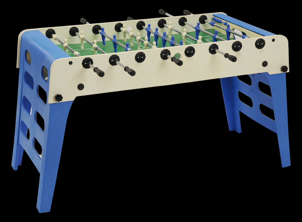 Calcio Balilla Garlando Open Air Per Esterno Aste Uscenti Gambe Pieghevoli
