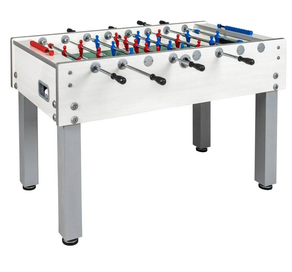 Calcio Balilla Garlando G 500 Bianco Per Esterno Aste Uscenti