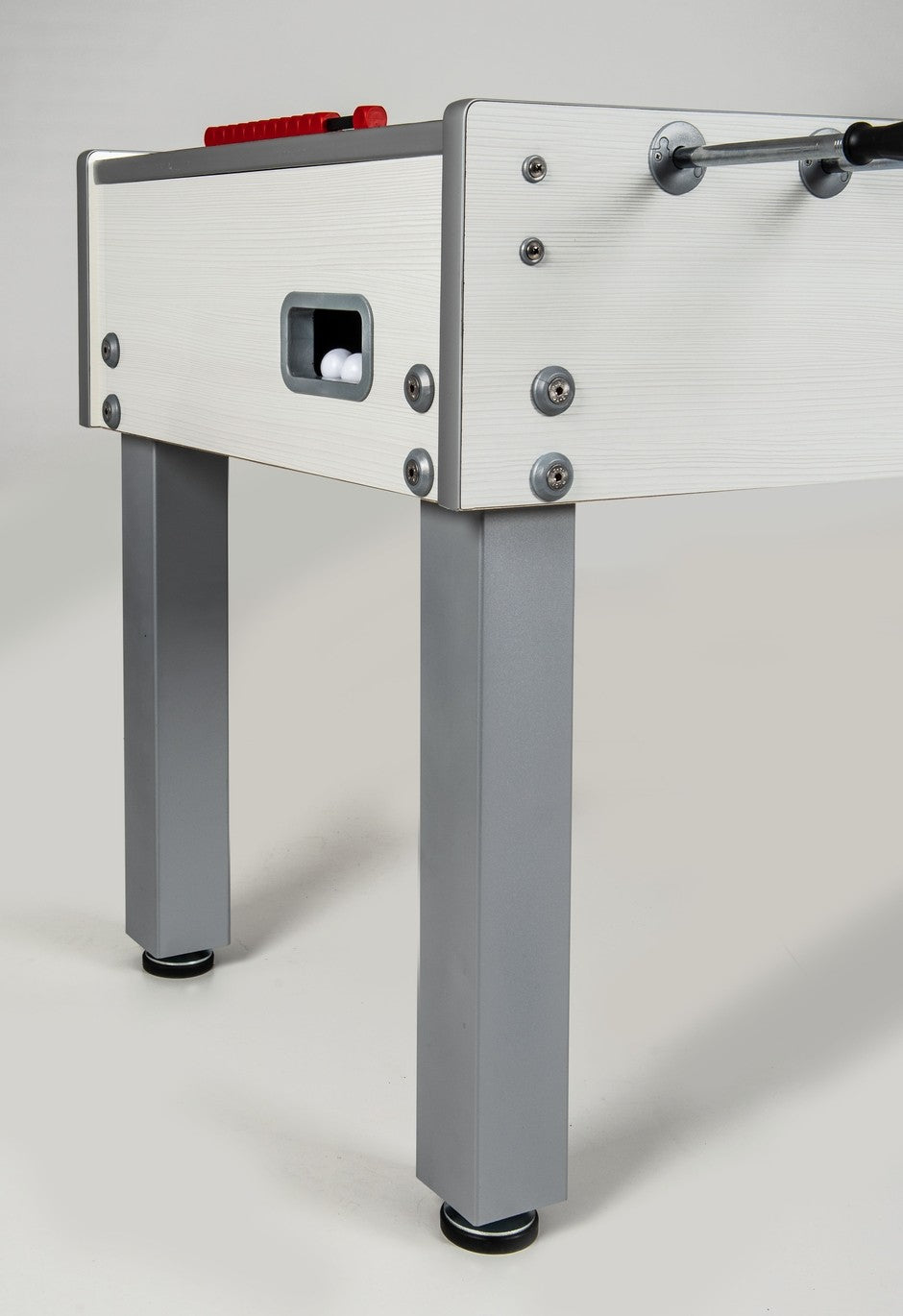 Calcio Balilla Garlando G 500 Bianco Per Esterno Aste Rientranti