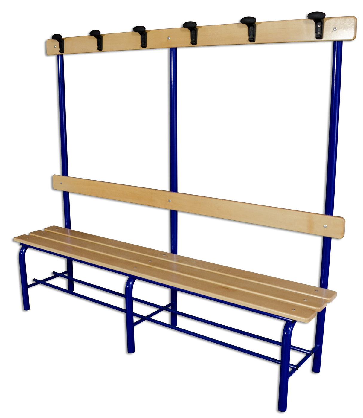 Panchina 2m Seduta Schienale Appendiabiti Art S07309