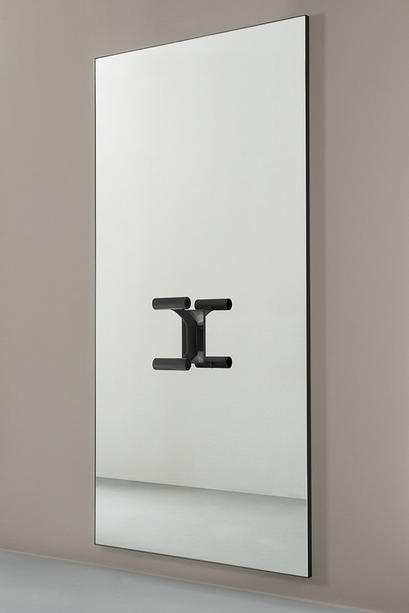 Specchio Da Parete Antinfortunistico Amadeus 170x100 Liscio Silver Frame