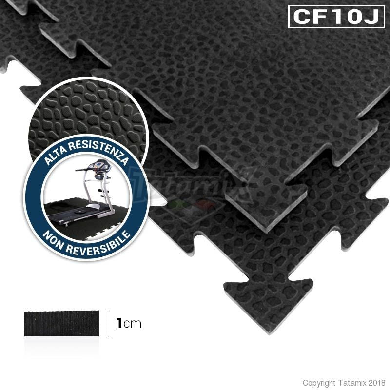 Tatami Eva CF10JY Cm 1 Pavimentazione Ginnica Goffratura Effetto "Stones" Quantità Minima Per La Vendita 9 Moduli
