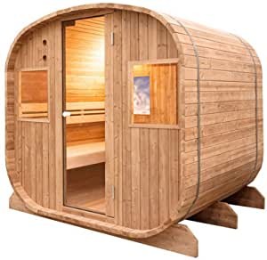 SAUNA BARREL 6 POSTI TRADIZIONALE per esterno
