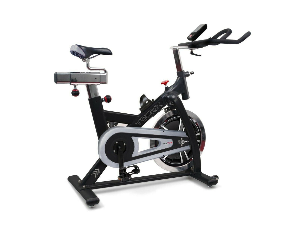 SPIN BIKE TOORX SRX-70S TRASMISSIONE A CINGHIA VOLANO da 22 Kg